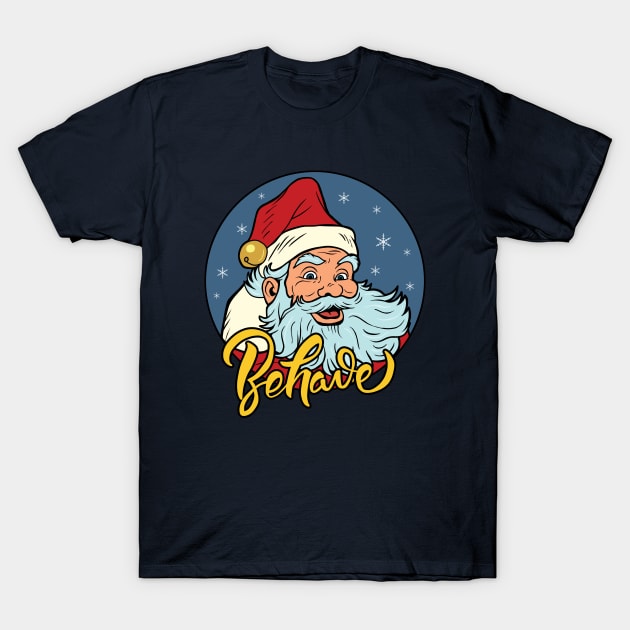 Pop Art Santa T-Shirt by valentinahramov